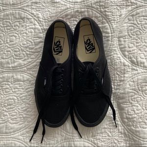 NWOT black vans
